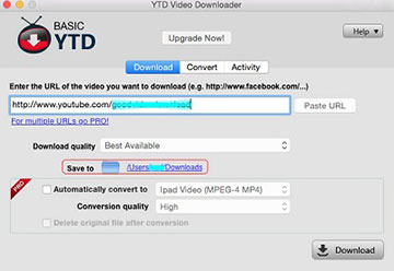 download videos from youtube on a mac for free
